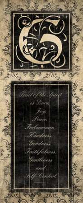 G Fruit of The Spirit Poster Print by Jace Grey - Item # VARPDXJGPL176A